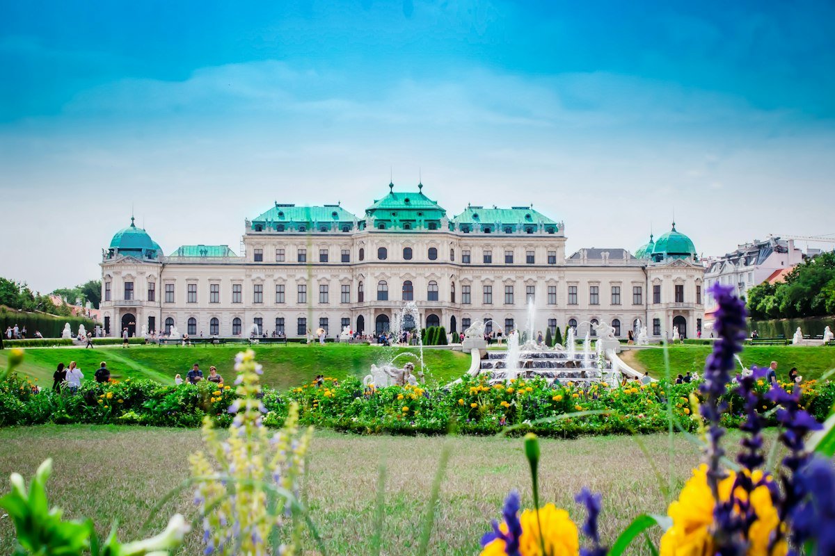 Belvedere Palace in Vienna, Austria